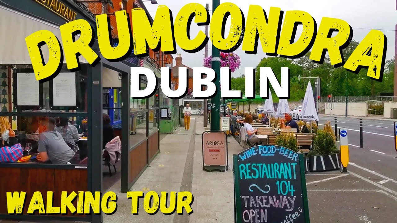Drumcondra Subur in Dubli 4K Walking Tour