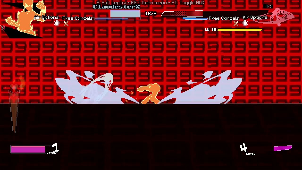 Delta vs Chara ( not scripted )