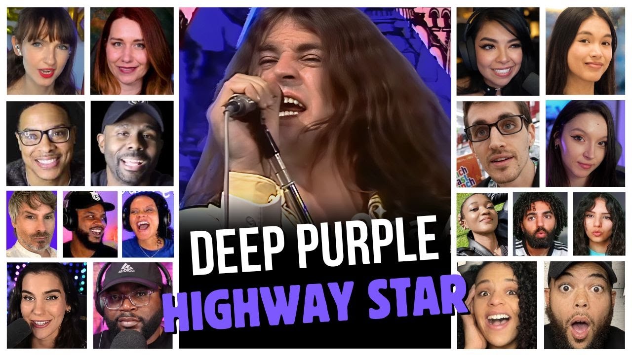 Deep Purple - Highway Star - Reaction Compilation