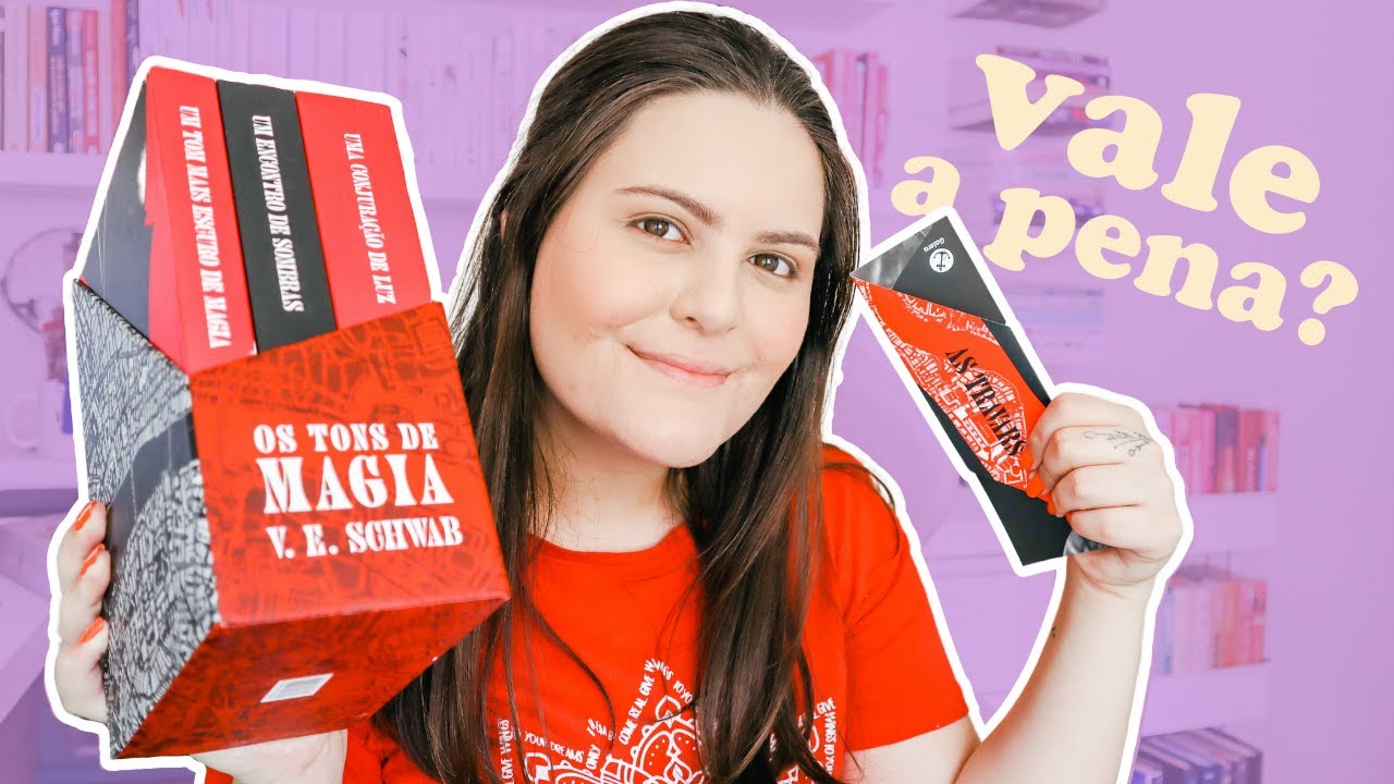 tour pelo box tons de magia da v. e. schwab