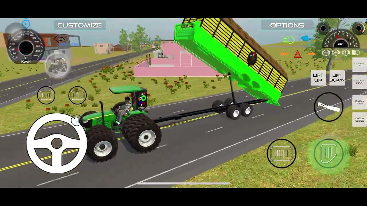 Tractor 🚜 stunt 