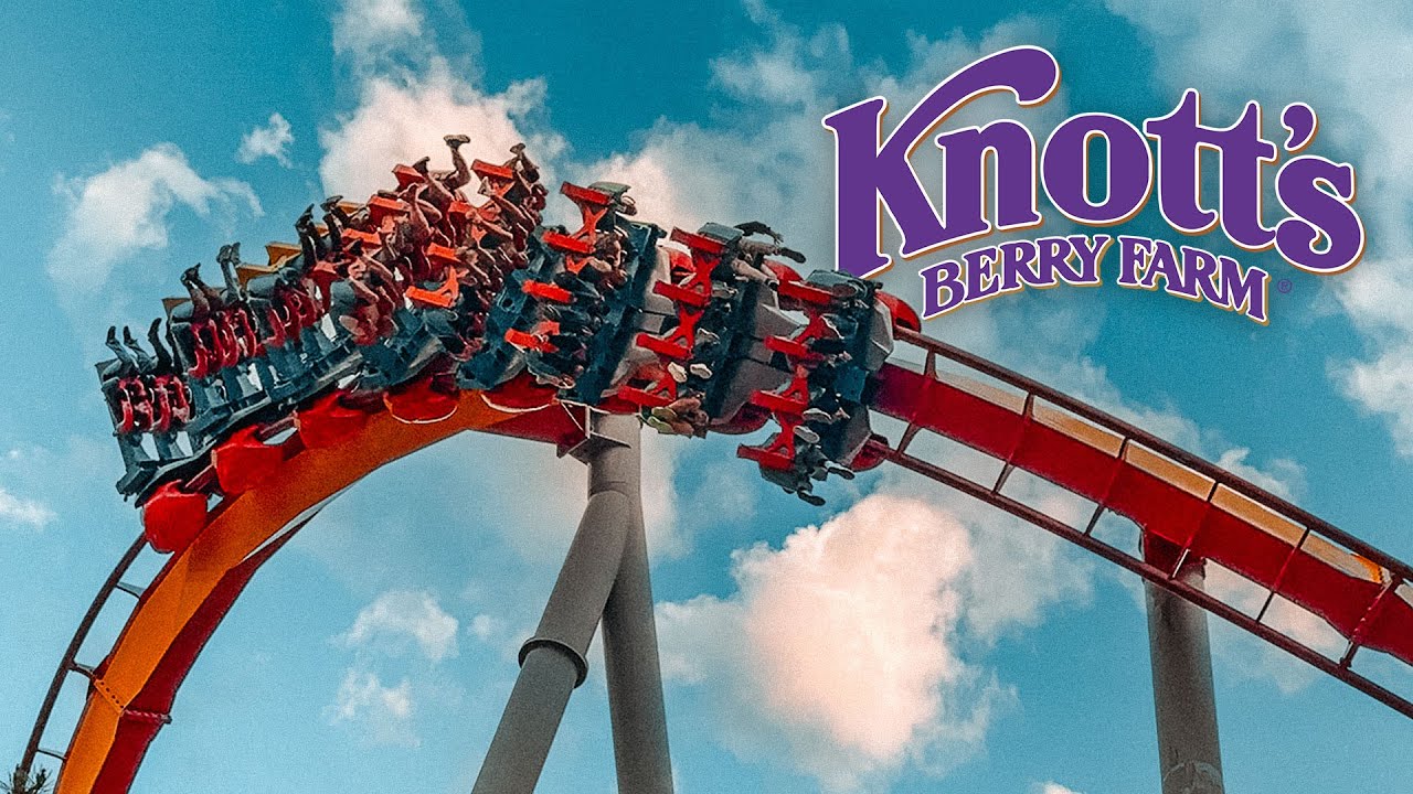 TOUR COMPLETO Knott’s Berry Farm 2024🇺🇸 TUTTE le MONTAGNE RUSSE