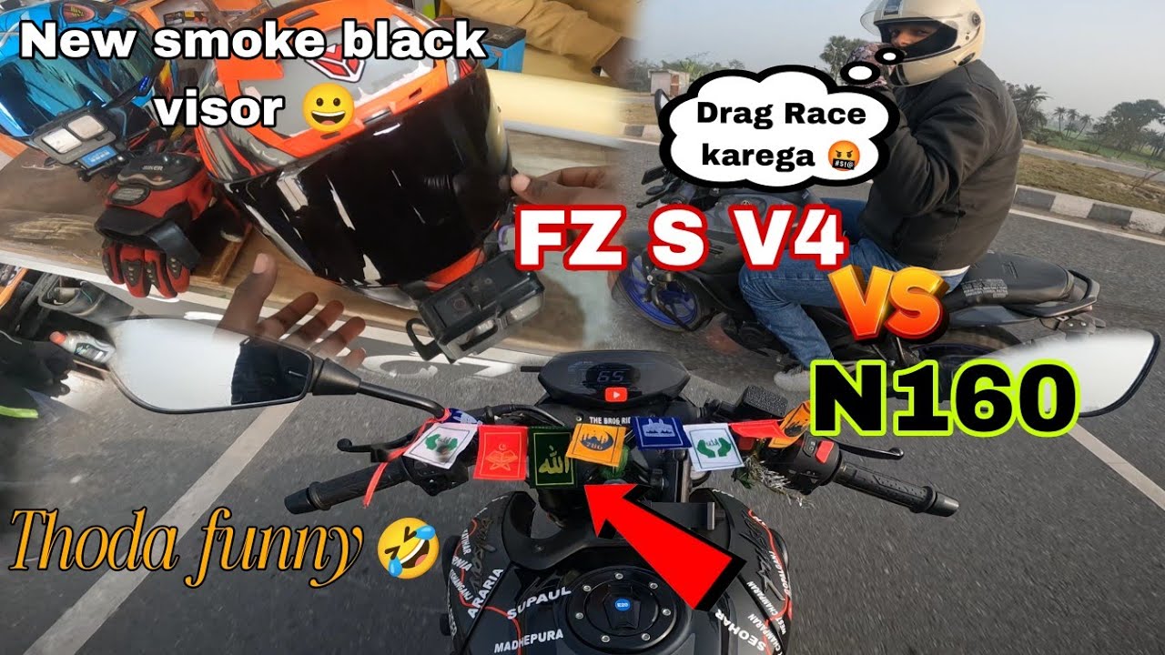Drag Race 🤬। Funny । #rider #viral #vlog #viralvideo #thebr06rider #n160