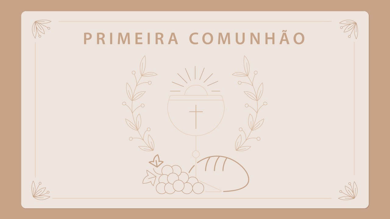 Primeira Comunhão (sala da Xana grupo 1) - Colégio do Bom Sucesso