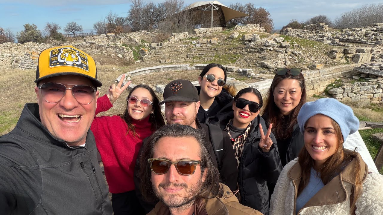 Exploring the grounds of Ancient Troy… 