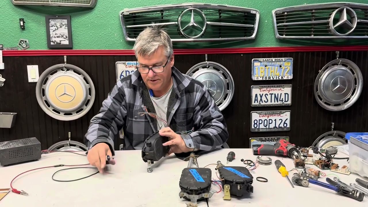 Diagnosing and Repairing Hirschmann 6000 EL Power Antenna 1984-1994 Mercedes-Benz