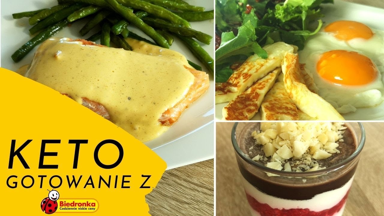 KETO gotowanie z produktami z BIEDRONKI