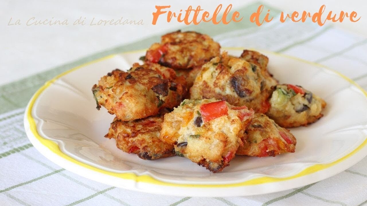 Frittelle di verdure - Morbide e saporite
