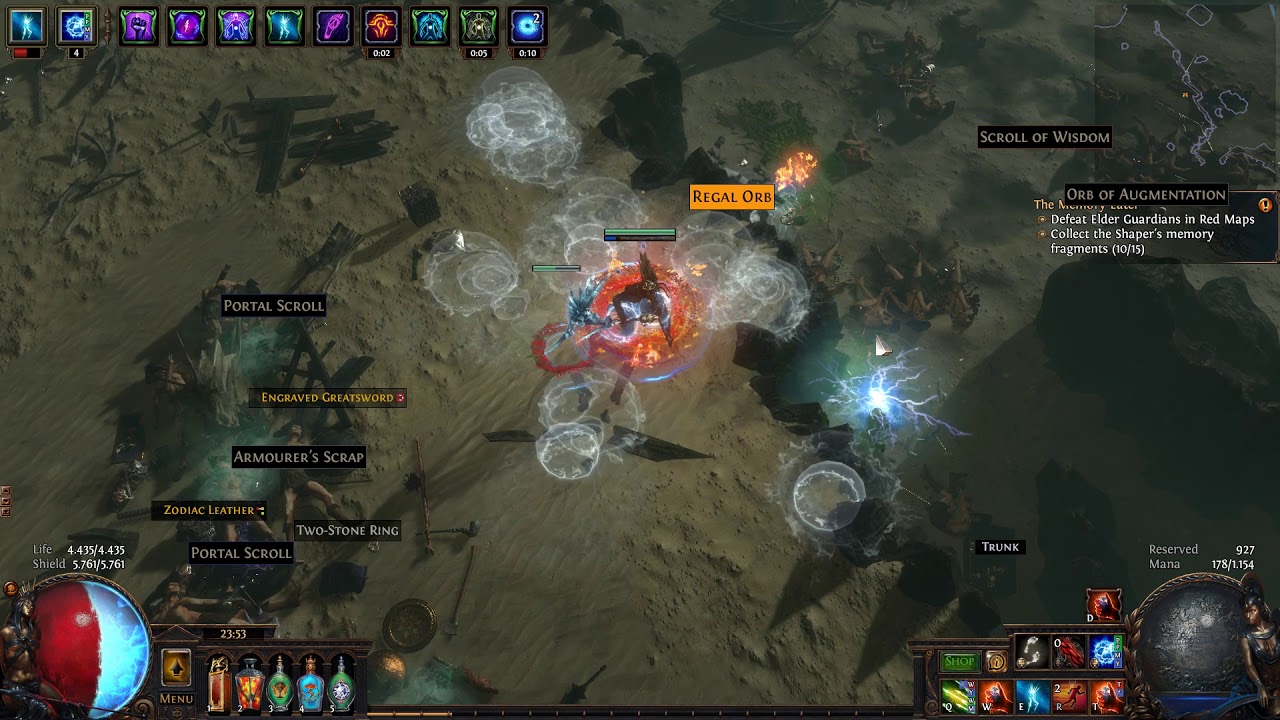 Path Of Exile 3.3 Before Delve - Mao Kun - Barrage & KB Miner