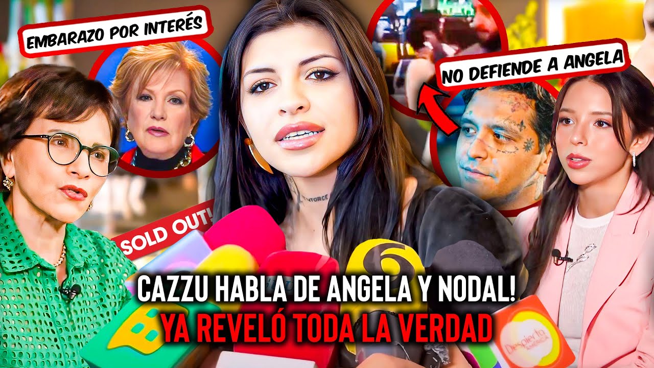 CAZZU LE CIERRA LA BOCA A PATY CHAPOY! LE RESPONDE A ANGELA AGUILAR Y NODAL!