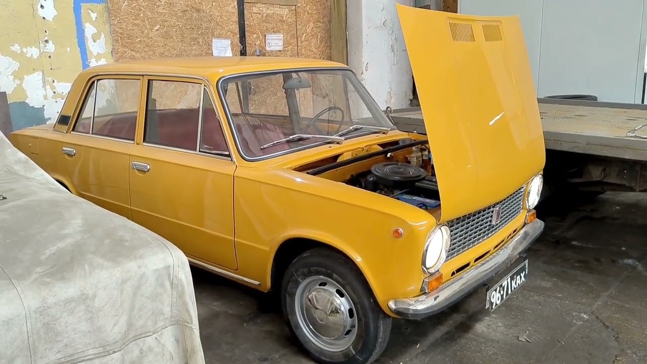 ВАЗ 2101 с пробегом 5000 км. Настоящая ретро капсула, идеальное состояние.