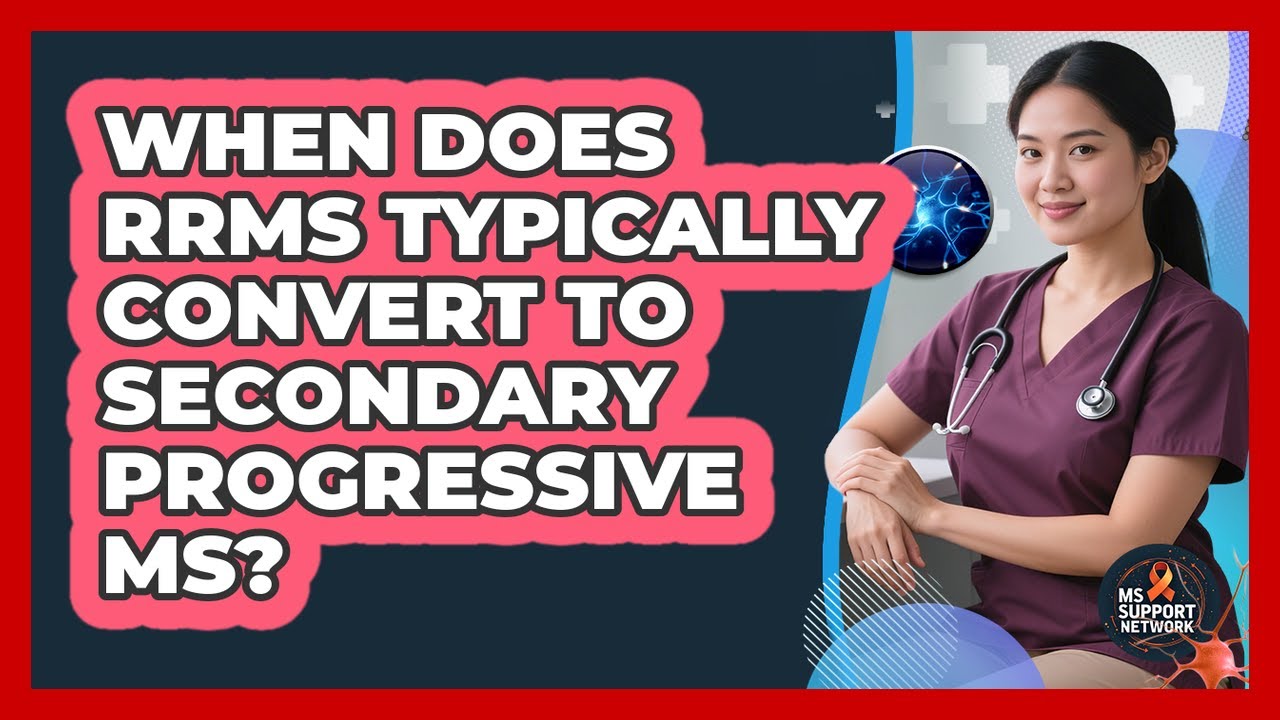 When Does RRMS Typically Convert To Secondary Progressive MS?