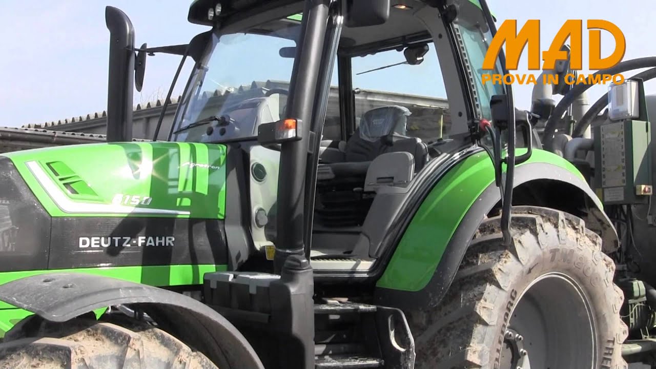 Deutz-Fahr Agrotron 6150 P: tractor test by MAD