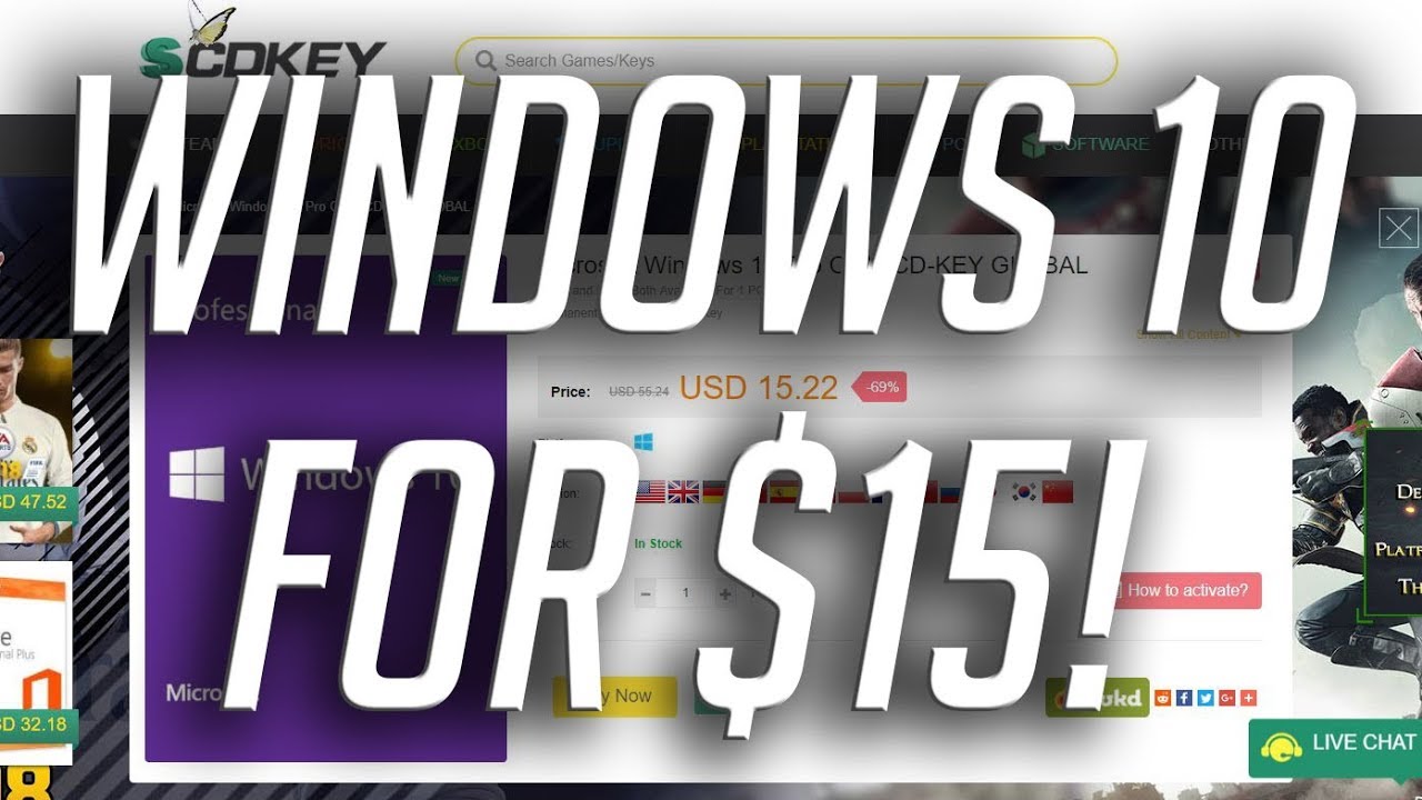 OEM Windows 10 for $15!?
