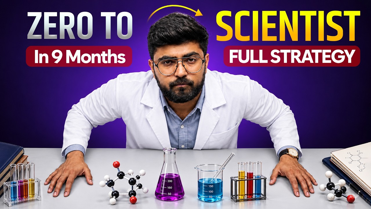 IAT 2027 Complete 9 Months Roadmap 🔥 | Crack IISc Bengaluru & IISERs