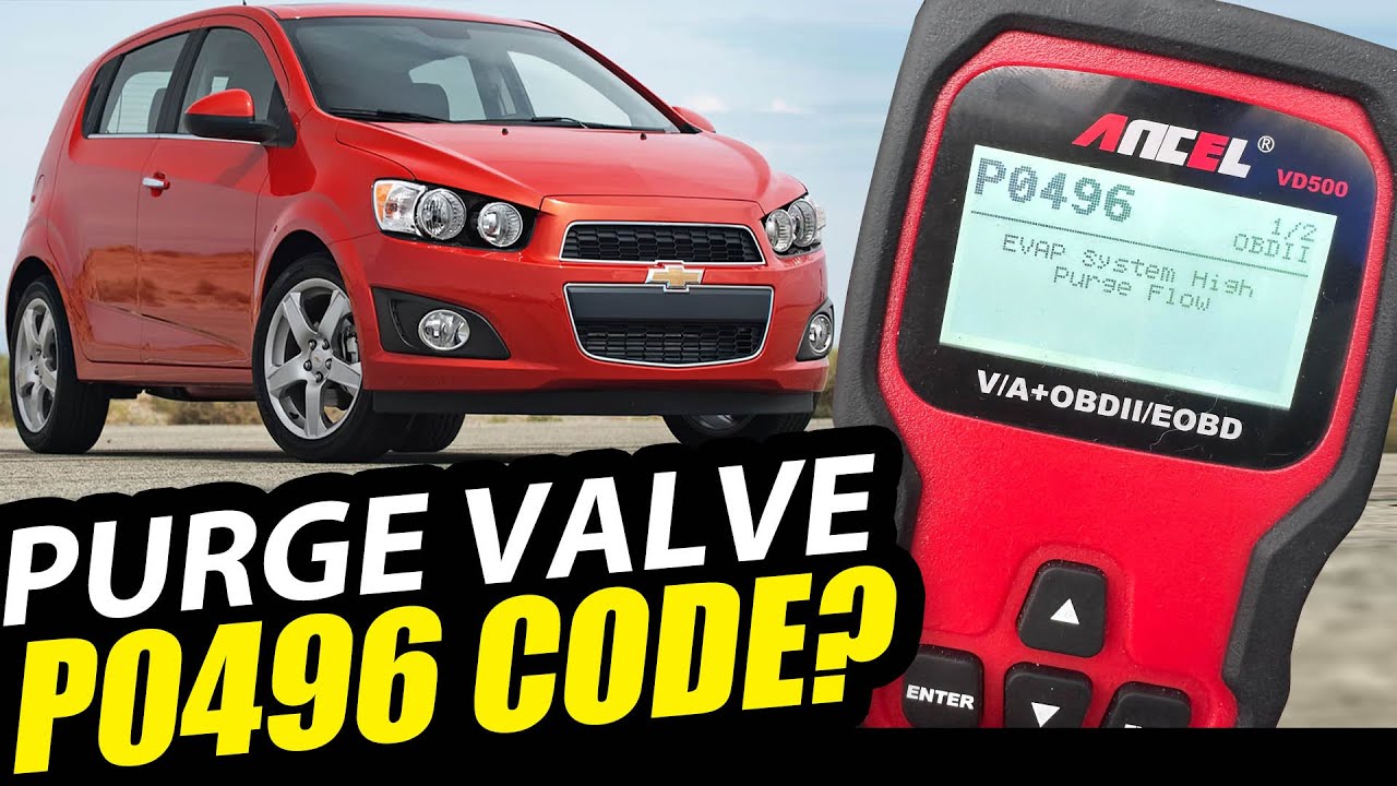 P0496 Code? EASY FIX - How to Replace the VAPOR CANISTER PURGE VALVE Chevy Sonic