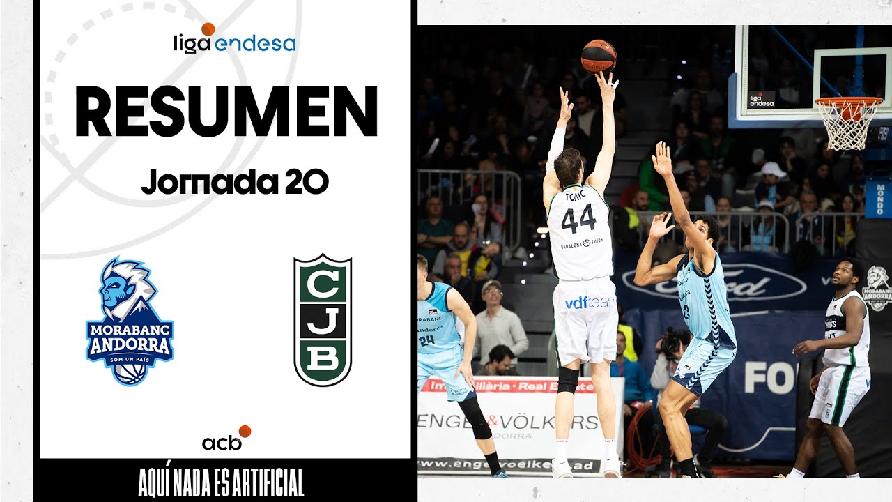MoraBanc Andorra - Joventut Badalona (79-86) RESUMEN | Liga Endesa 2023-24