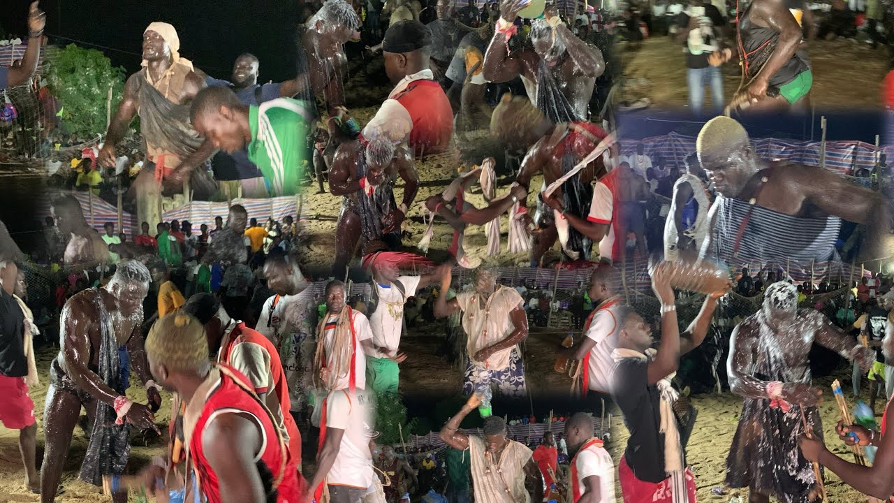 Entrées des Lutteurs Ngagne Séne Papo Ngane Paul Manta Djidiack Ndiol Walo Lamb Diouroup 16 Nov 