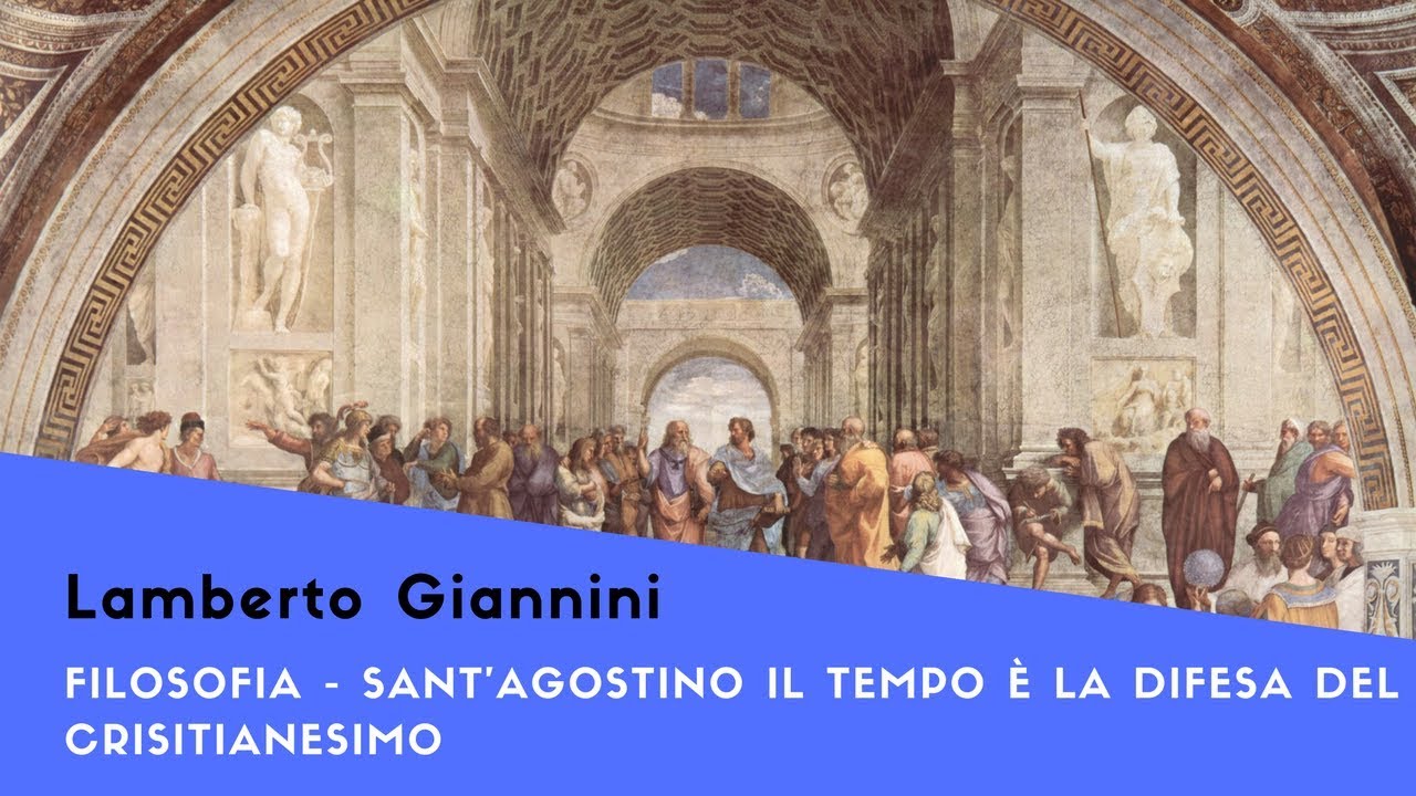 Filosofia: Sant’Agostino il tempo è la difesa del crisitianesimo