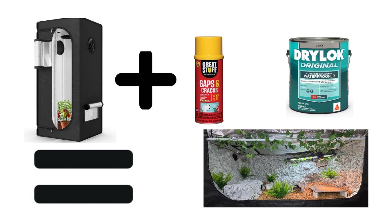 Grow Tent to Reptile Paradise