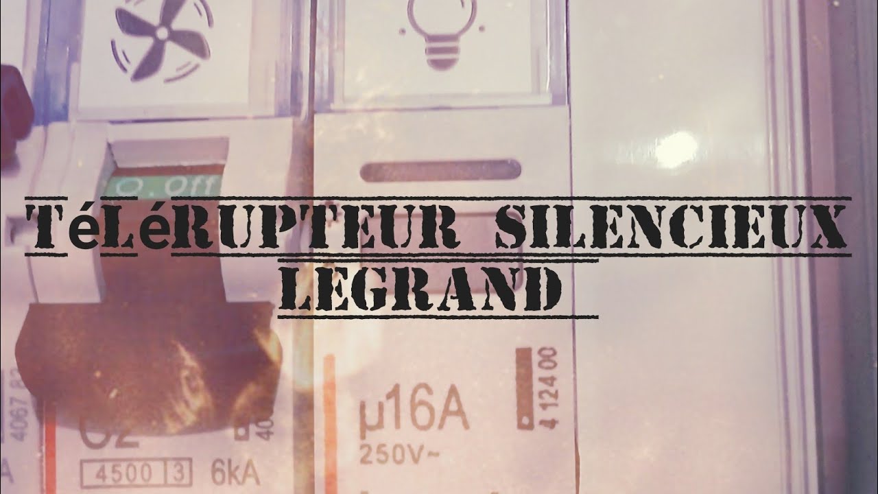 💡 Fini le bruit!!! Remplacez votre télérupteur par un modèle silencieux Legrand 💡
