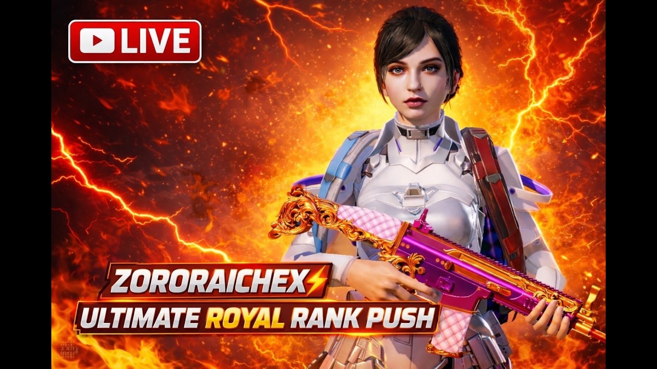 Ultimate Royal Rank push | ZororaicheX Live Stream | Bgmi Live Stream