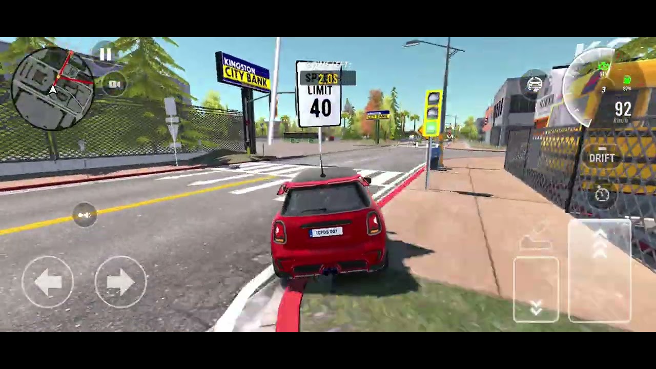 RIDING in car completing mission on GAMEPLAY 