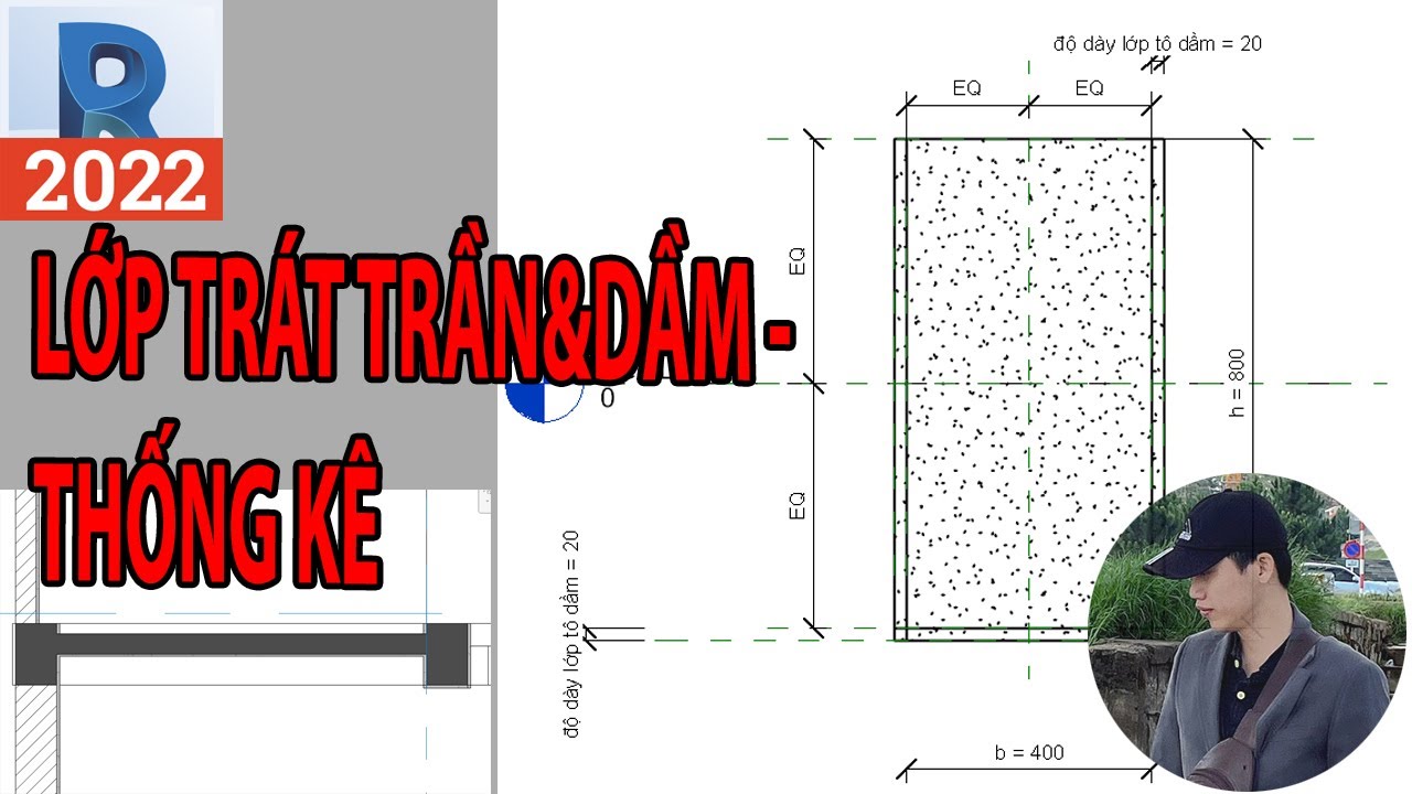 Revit AtoZ Cách tạo lớp trát dầm tùy biến và thống kê khối lượng