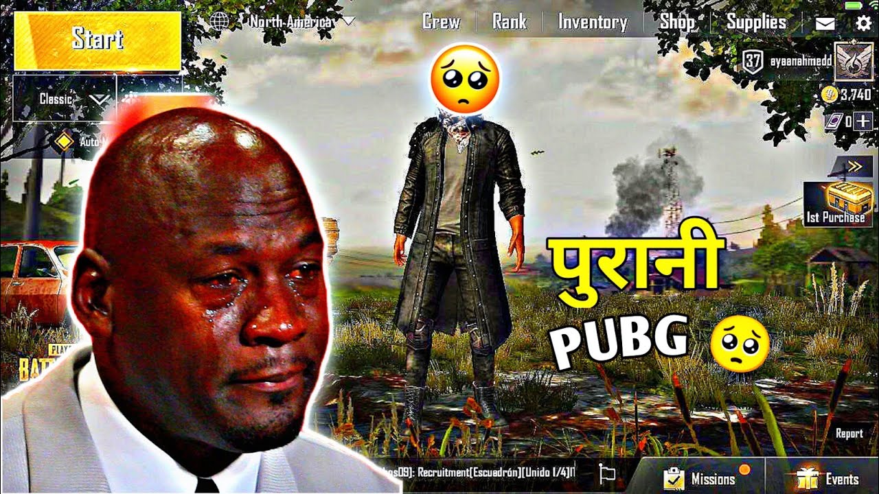 PUBG पुरानी यादे  🥺#PUBG #BGMI OLD memories OF  PUBG 🥺 THE STORY OF PUBG MOBILE 😔 pubg old memories