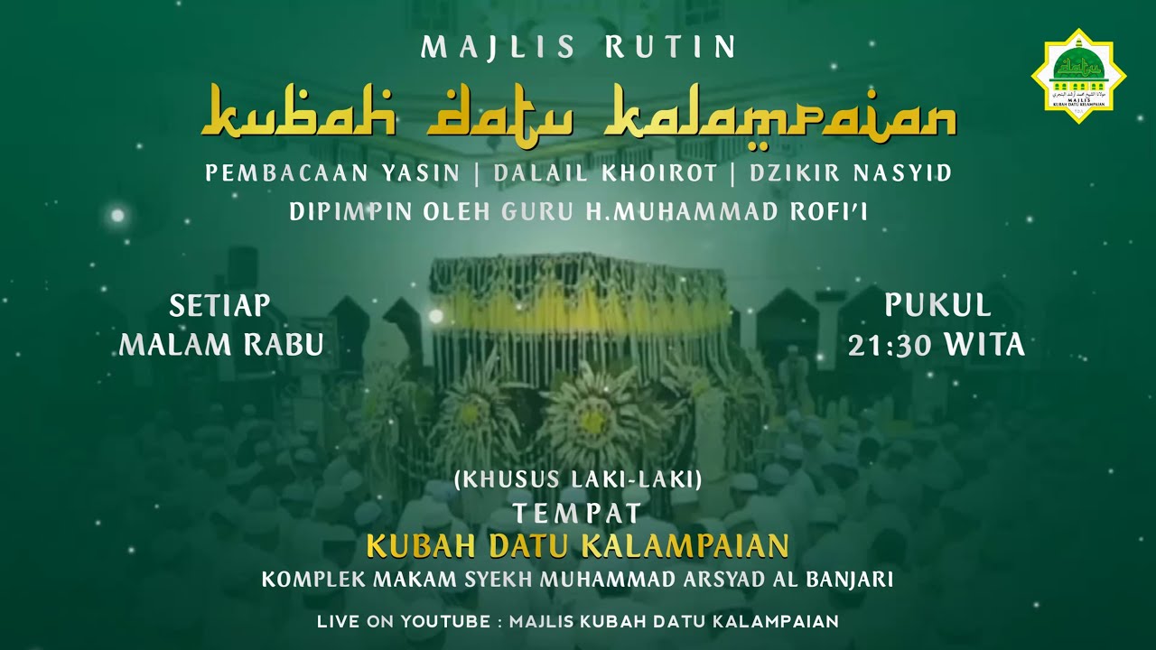 MAJLIS RUTIN KUBAH DATU KELAMPAIAN 23/04/2024