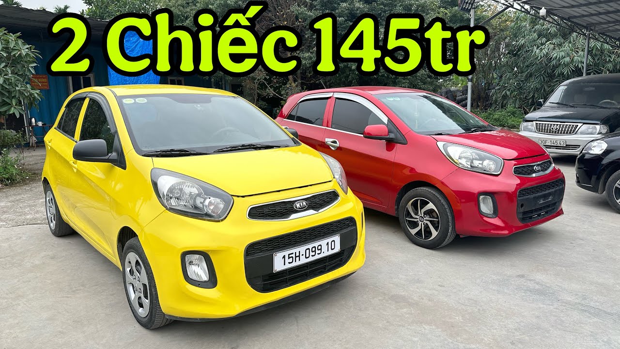145tr….2 chiếc Kia Moning 2017/2018… giá hợp lý  lh:0965892335