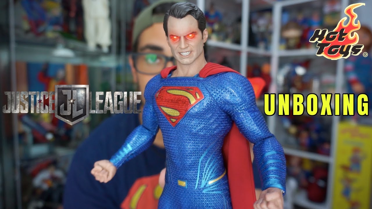 ¡POR FIN! 😱 Me llega el SUPERMAN de HOT TOYS de JUSTICE LEAGUE... ¡y es alucinante!