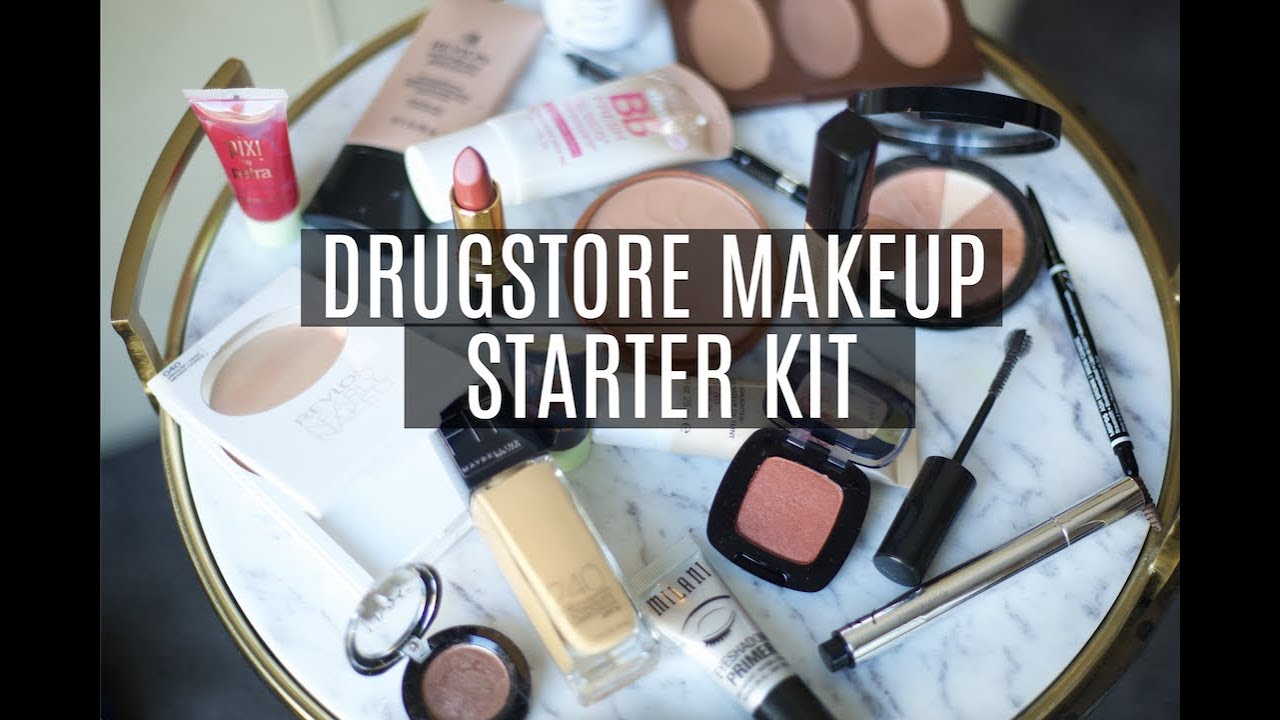 DRUGSTORE MAKEUP STARTER KIT 2017 | Dacey Cash