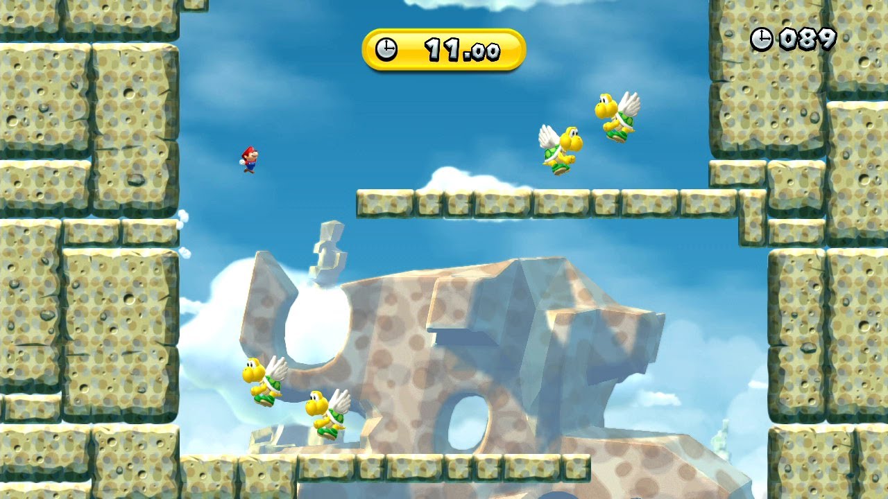 New Super Mario Bros. U -- Mini Mountaineer (Gold Medal)