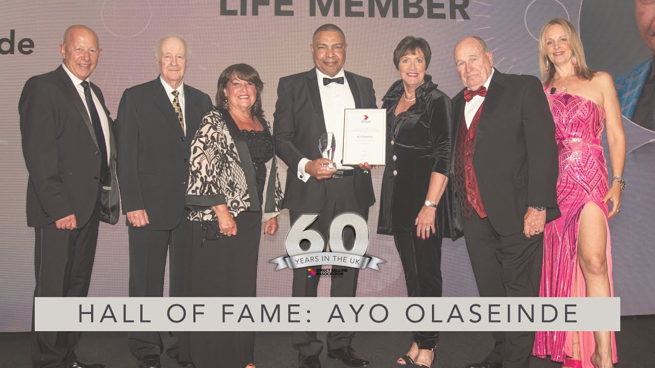 Ayo Olaseinde Joins the Direct Selling Association Hall of Fame