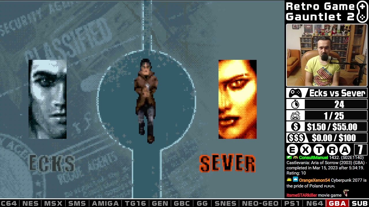 RGG S02E1140 - Ecks vs Sever (GBA) - Part 1 of 2
