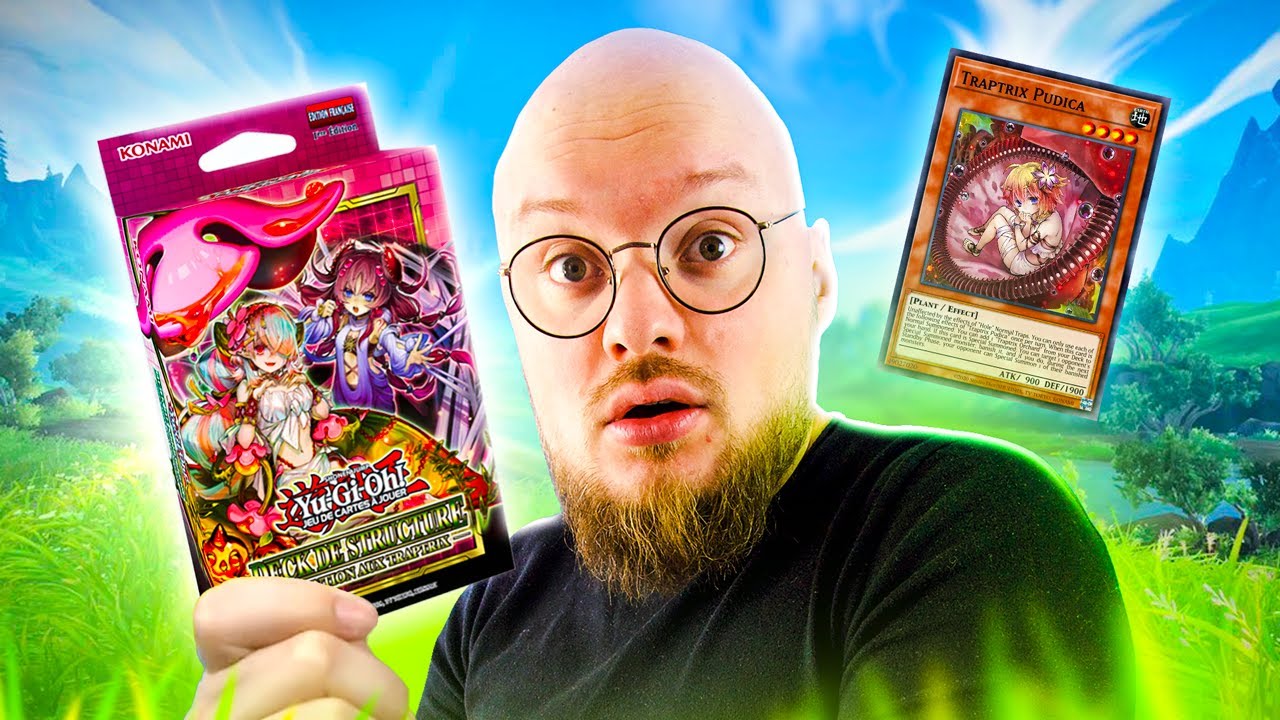 Je découvre le nouveau Yu-Gi-Oh! DECK DE STRUCTURE : ATTENTION AUX TRAPTRIX