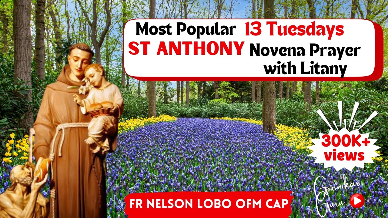 13 Tuesdays Most Popular St. Anthony Novena (Konkani) by Fr. Nelson Lobo OFM Cap