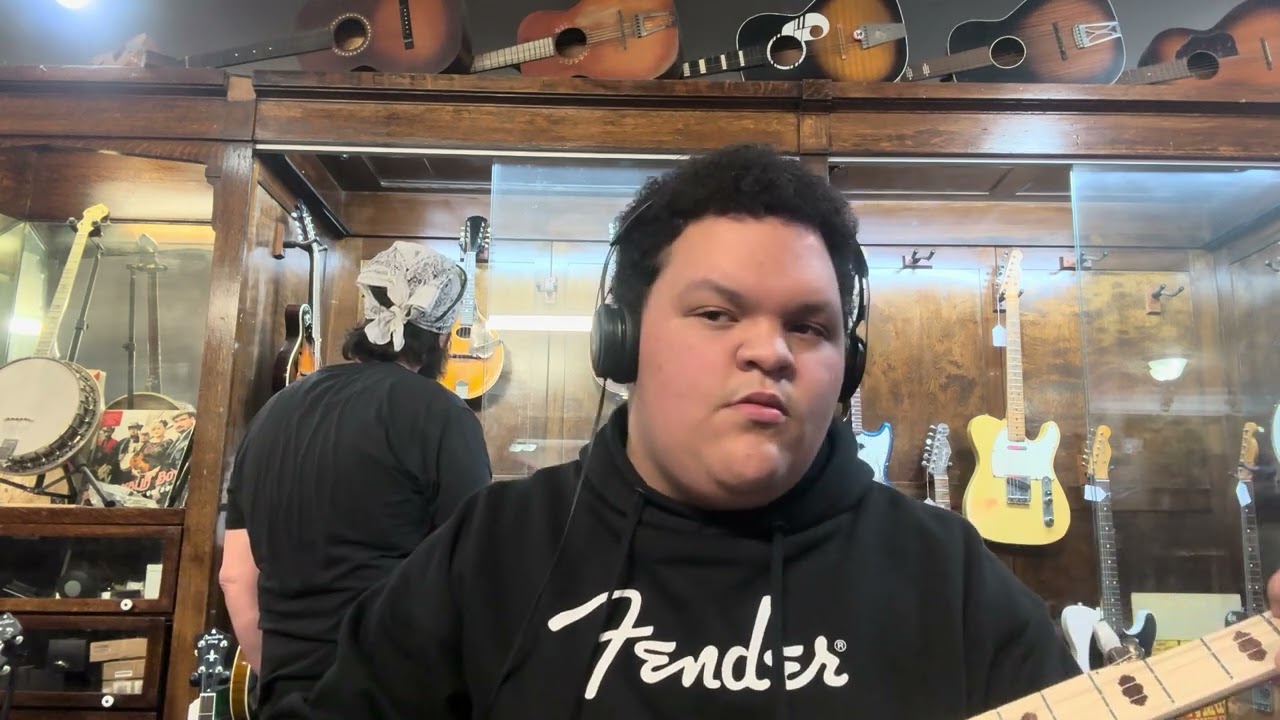 Me Practicing “Last Chance by Hobart Smith” On Banjo