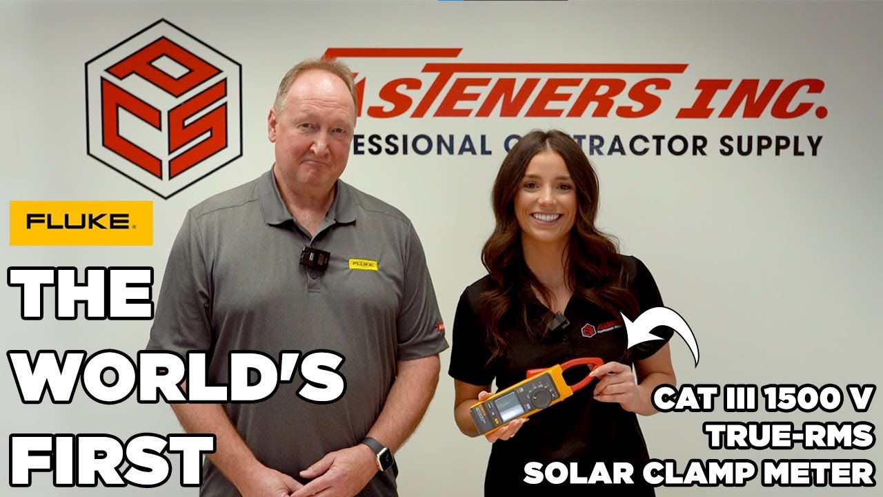Everything you need to know about the NEW Fluke 393 FC CAT III 1500 V True-RMS Solar Clamp Meter