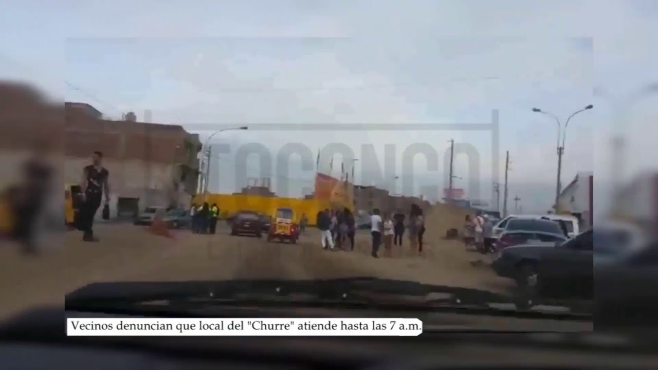 LOCAL DEL &ldquo;CHURRE&rdquo; HINOSTROZA ATIENDE HASTA LAS 7:00 AM, DENUNCIAN VECINOS
