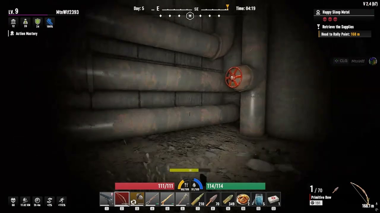 Crazy Train Let's Play S1 E5 #7dtd #gaming #theasylum Moving DAY