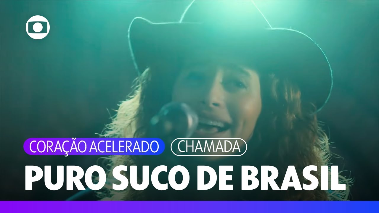 Muito romance, humor e música sertaneja na minha nova novela das 7! | Coração Acelerado | TV Globo