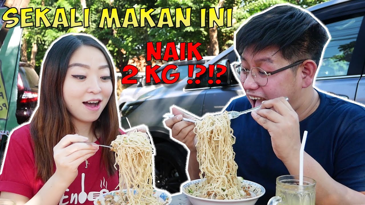 GENDENG !! NJAY MIE JUMBO GINI bikin meledak PERUT di Surabaya ft. Jennie Linando || Koko Buncit