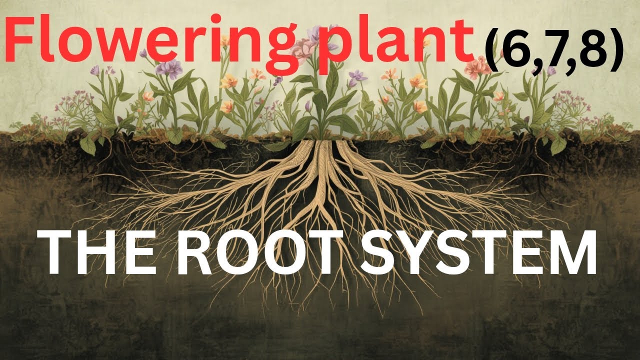 SCIENCE#THE ROOT SYSTEM#FLOWERING PARTS#ROOT SYSTEM#CL-6,7,8#ROOT SYSTEM