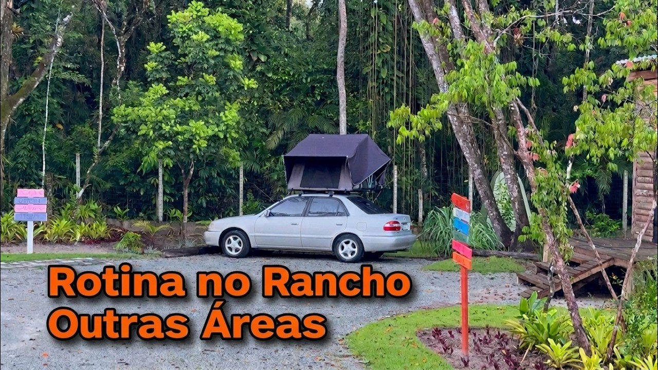 Morando em um carro no Rancho Outras Áreas! Ep.01