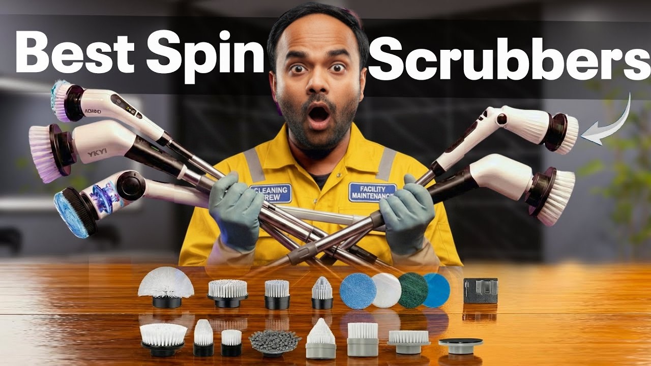 Best Electric Spin Scrubber 2026 – I Tested the Best Electric Spin Scrubbers Here's My Top Pick