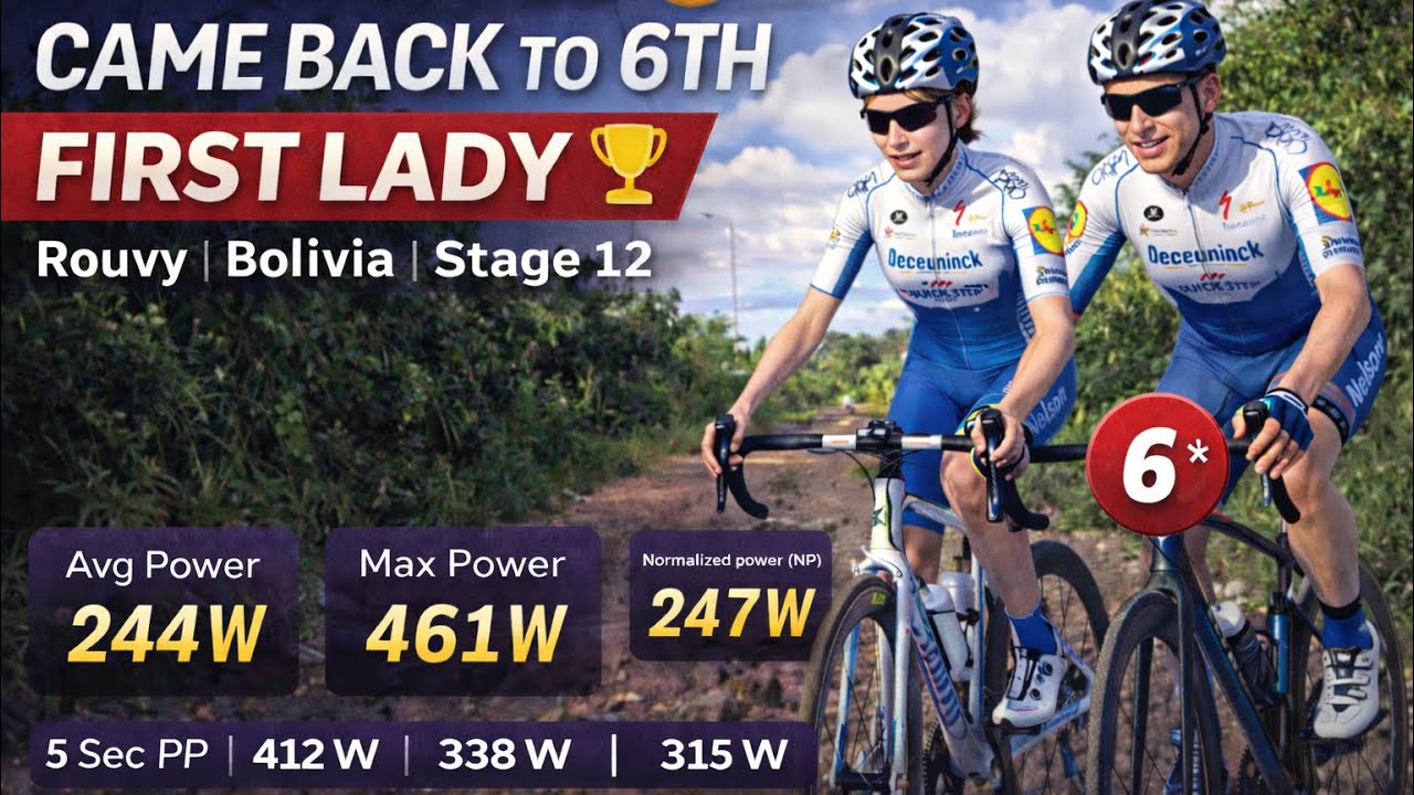 TEAMWORK WIN 💪 Nelson Saves My Race! | FIRST LADY | Rouvrv Bolivia