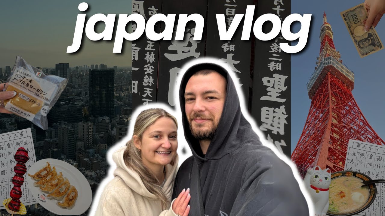 JAPAN VLOG | 8 days traveling tokyo, osaka, + kyoto (itinerary ideas) 🇯🇵🍜🥟🌸