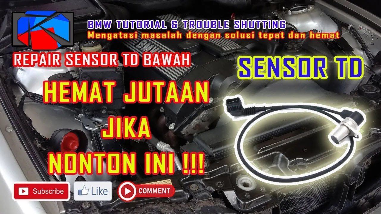 Hemat jutaan mengatasi sensor TD crakshaft BMW E36 M50